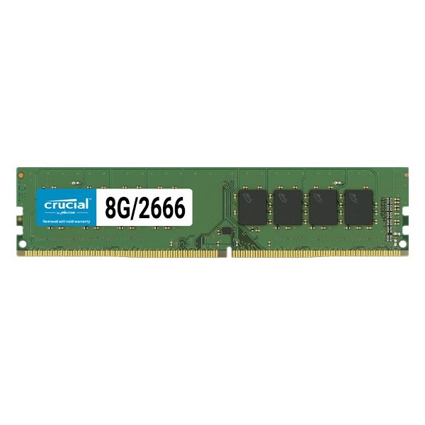 09db29 رم کروشیال DDR4 8GB 2666Mhz CL19
