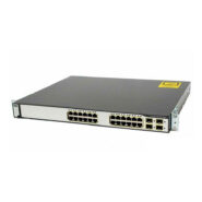 Cisco WS C3750G 24TS S1U 24 Port Gigabit Switch 1 سوئيچ سیسکو مدل WS-C3750G-24TS-S