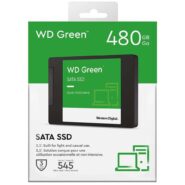 wd green wds480g2g0a sata 3 0 480gb internal ssd 3 new اس اس دی اینترنال 2.5 اینچ SATA وسترن دیجیتال GREEN ظرفیت 480 گیگابایت
