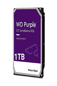 96b66d 1 هارد اینترنال وسترن دیجیتال مدل Purple WD10PURZ ظرفیت 1 ترابایت